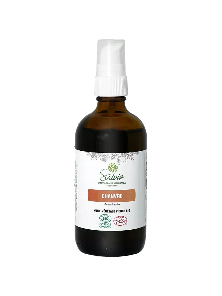Salvia Nutrition Huile Végétale Vierge Chanvre Biologique 100 ML